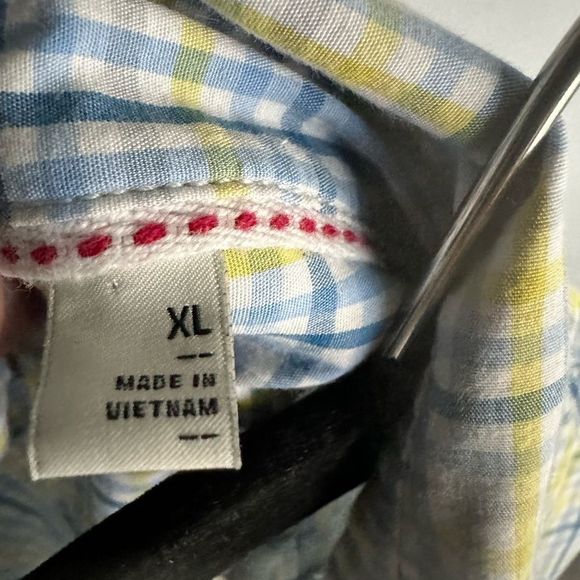 Hawker Rye Long Sleeve Button Down Shirt slim XL plaid - Picture 5 of 5